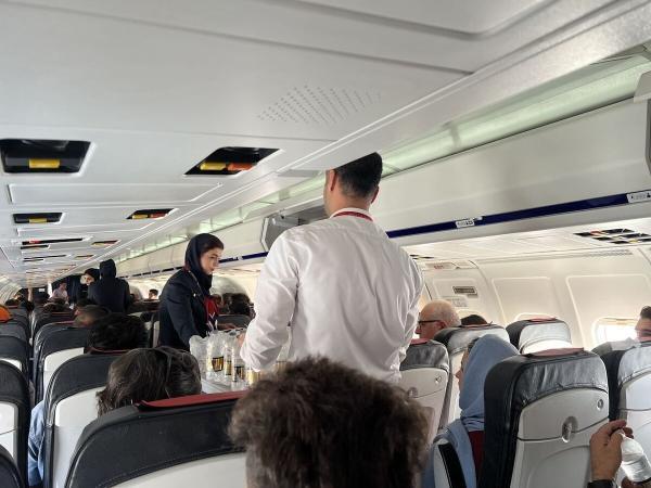 نقص فنی پرواز کیش به تبریز و شرایط نامناسب مسافران